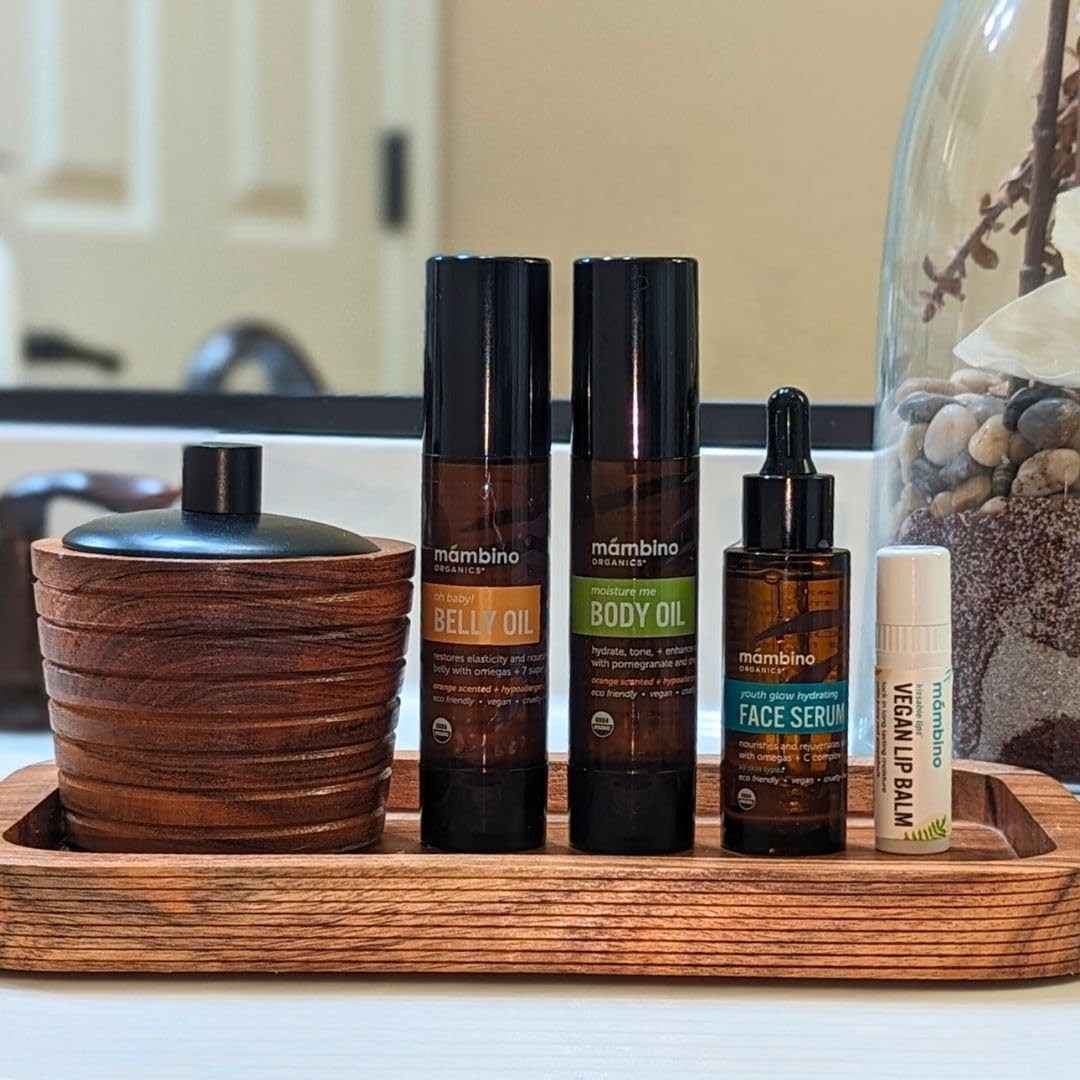 Pregnancy Skin Care Kit - Nourishing Body Oil & Hydrating Serum for Expectant Mothers