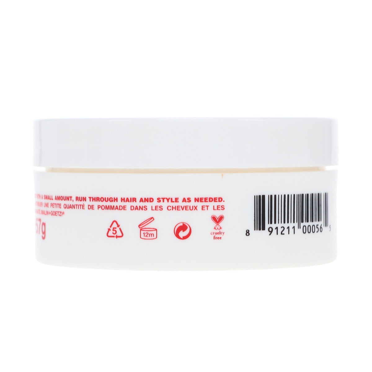 Men's Hair Pomade 2 oz - Strong Hold Styling Product for All Hair Types