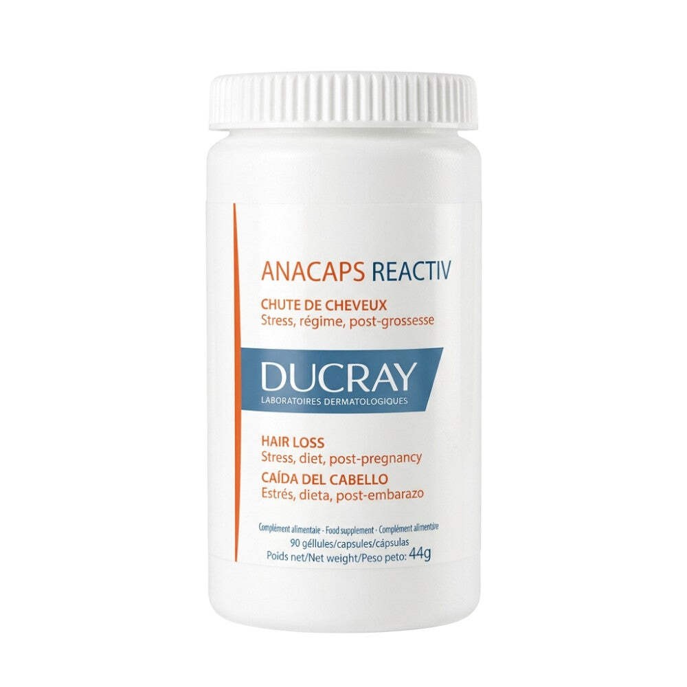 Ducray Anacaps Reactiv Hair Loss Supplement 90 Capsules