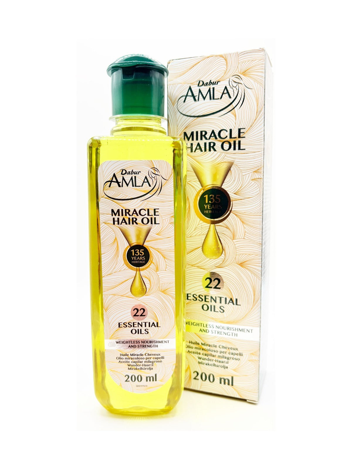 Weightless Amla Hair Oil with 22 Essential Oils - Nourishing 200ml