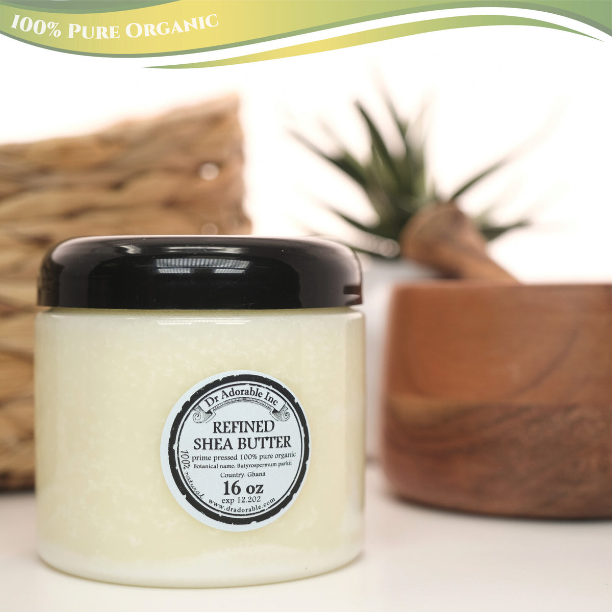 Organic Shea Butter - Pure Refined Natural Moisturizer