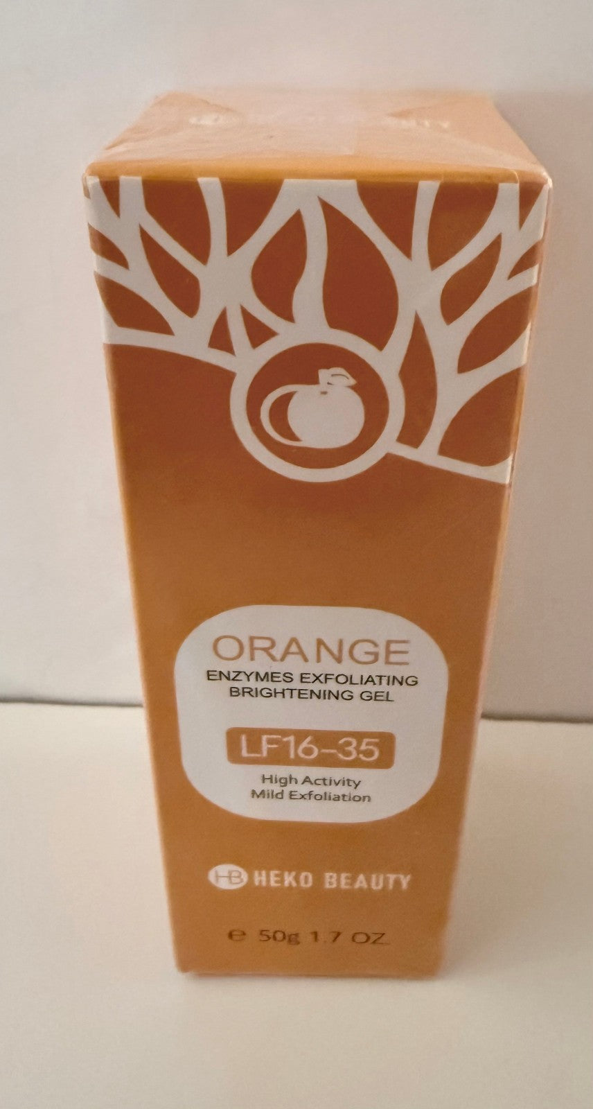 Orange Enzymes Exfoliating Brightening Gel Facial Scrub 50g 1.7 fl oz