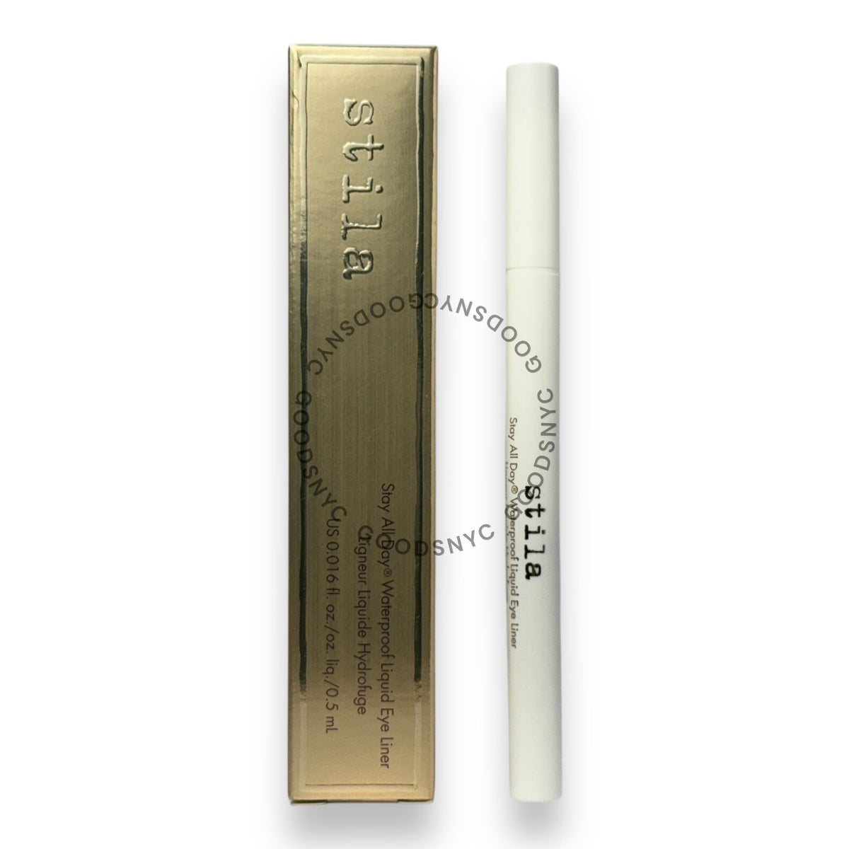 White Waterproof Liquid Eyeliner - Long Lasting & Precision, 0.5ml