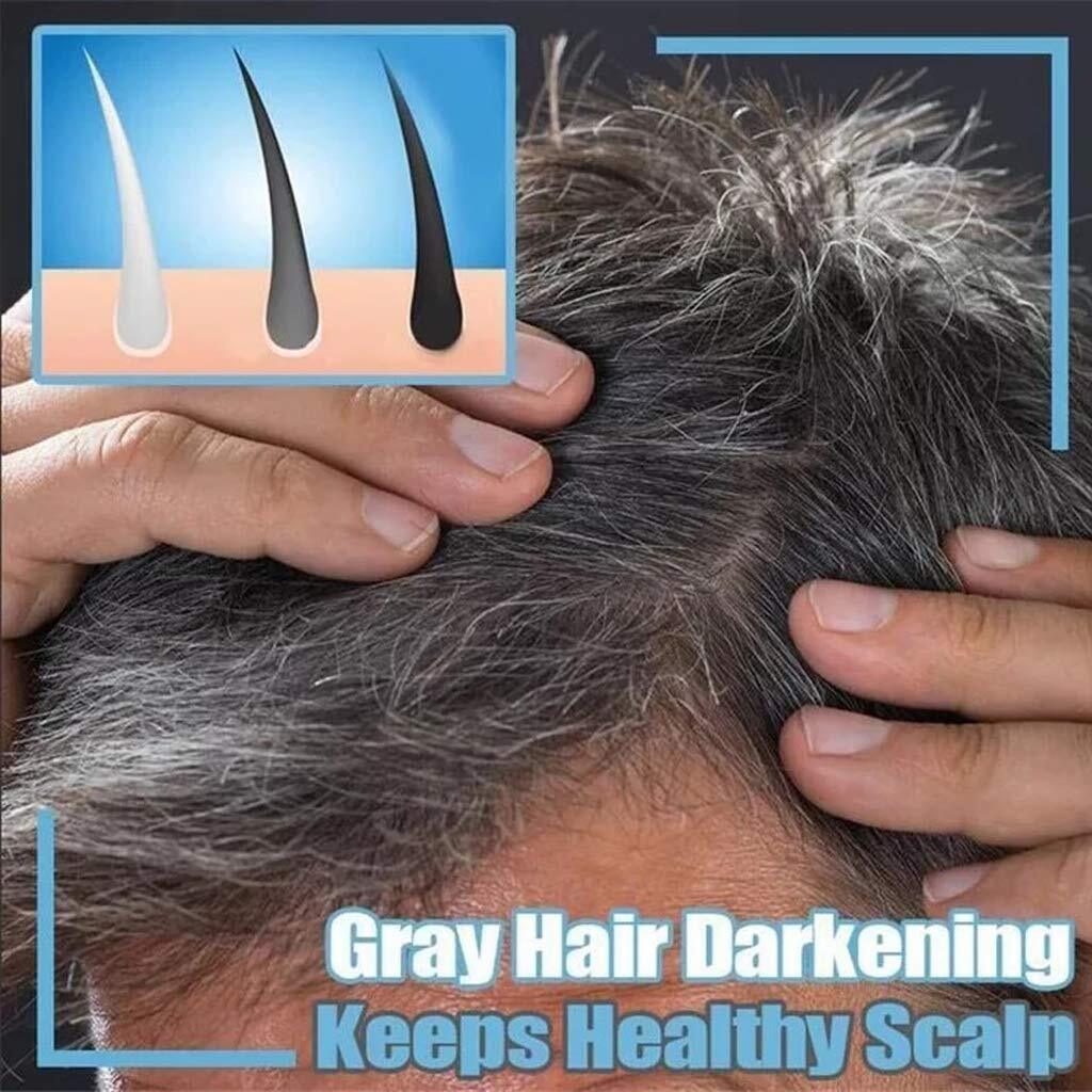 Grey Hair Shampoo Bar for Natural Darkening – 55g, USA Stock