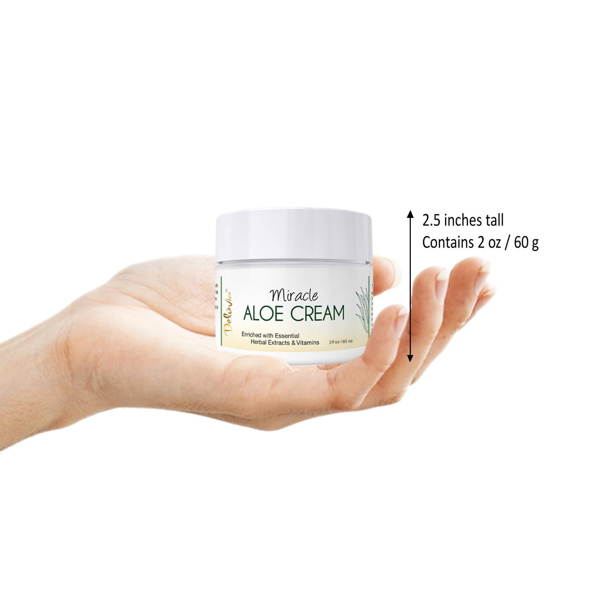 Aloe Vera Face & Body Moisturizer with Vitamin E - 2 oz
