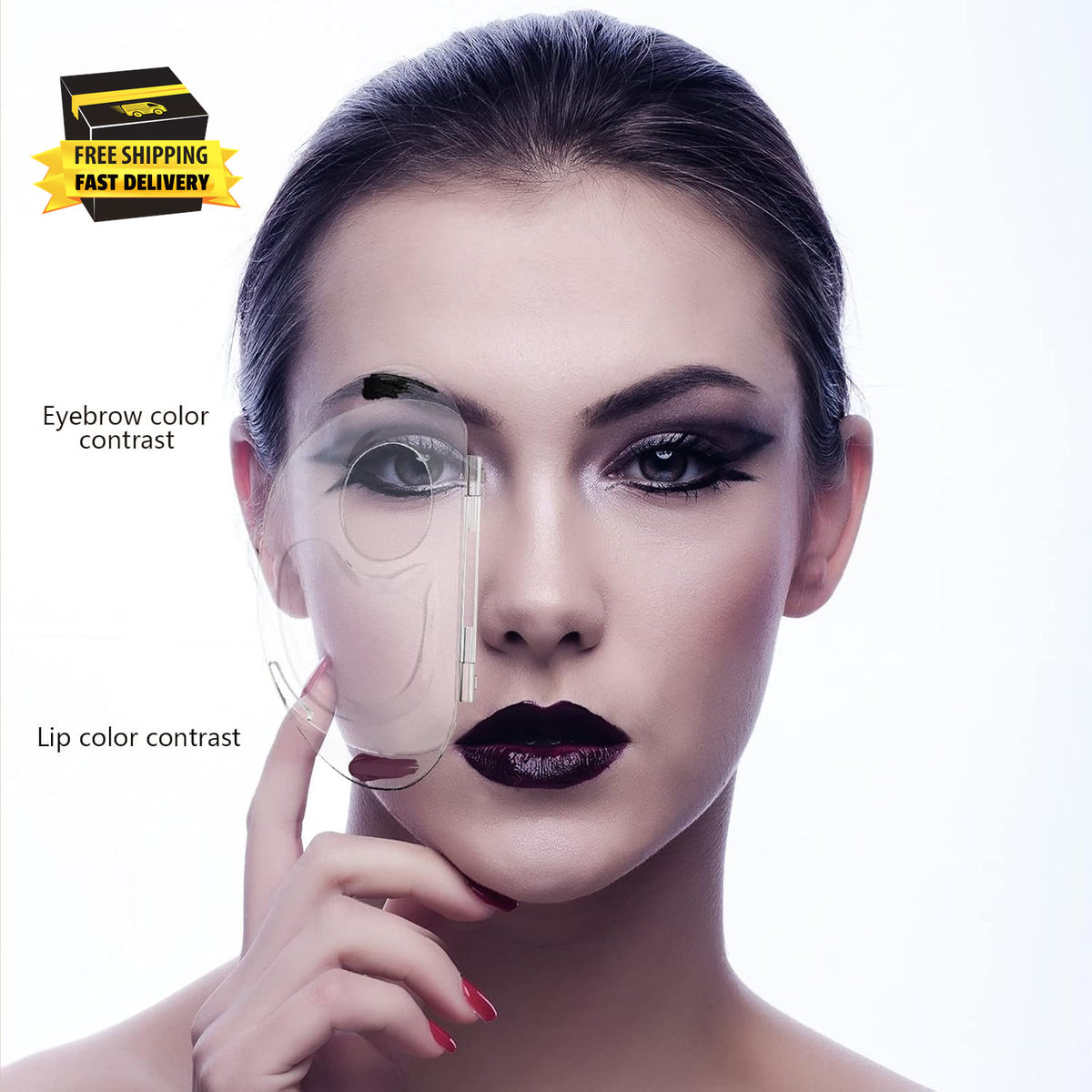 Transparent Makeup Mixing Palette for Foundation, Eyeshadow & Lipstick Storage