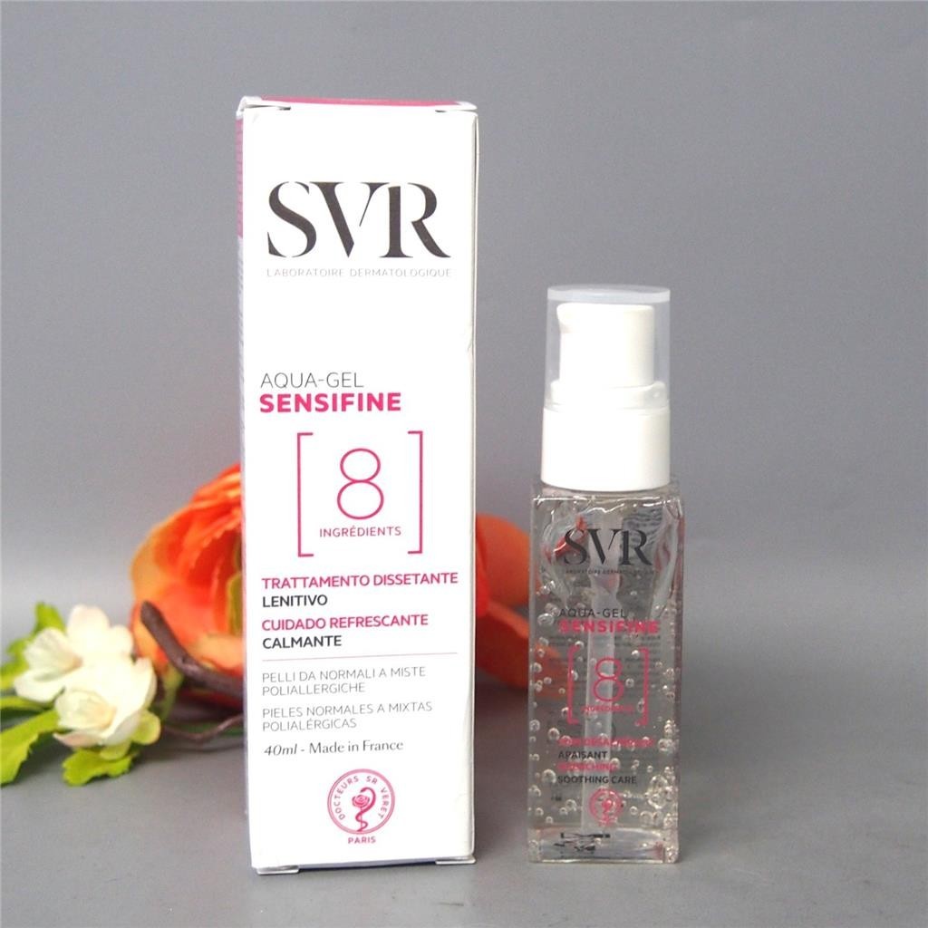 2 PACK SVR Sensifine Aqua-Gel 8 -normal to combo skin- 40ml / 1.4oz