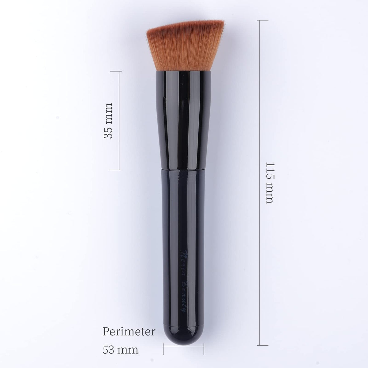 Flat Top Kabuki Foundation Brush for Liquid, Cream & Powder Makeup