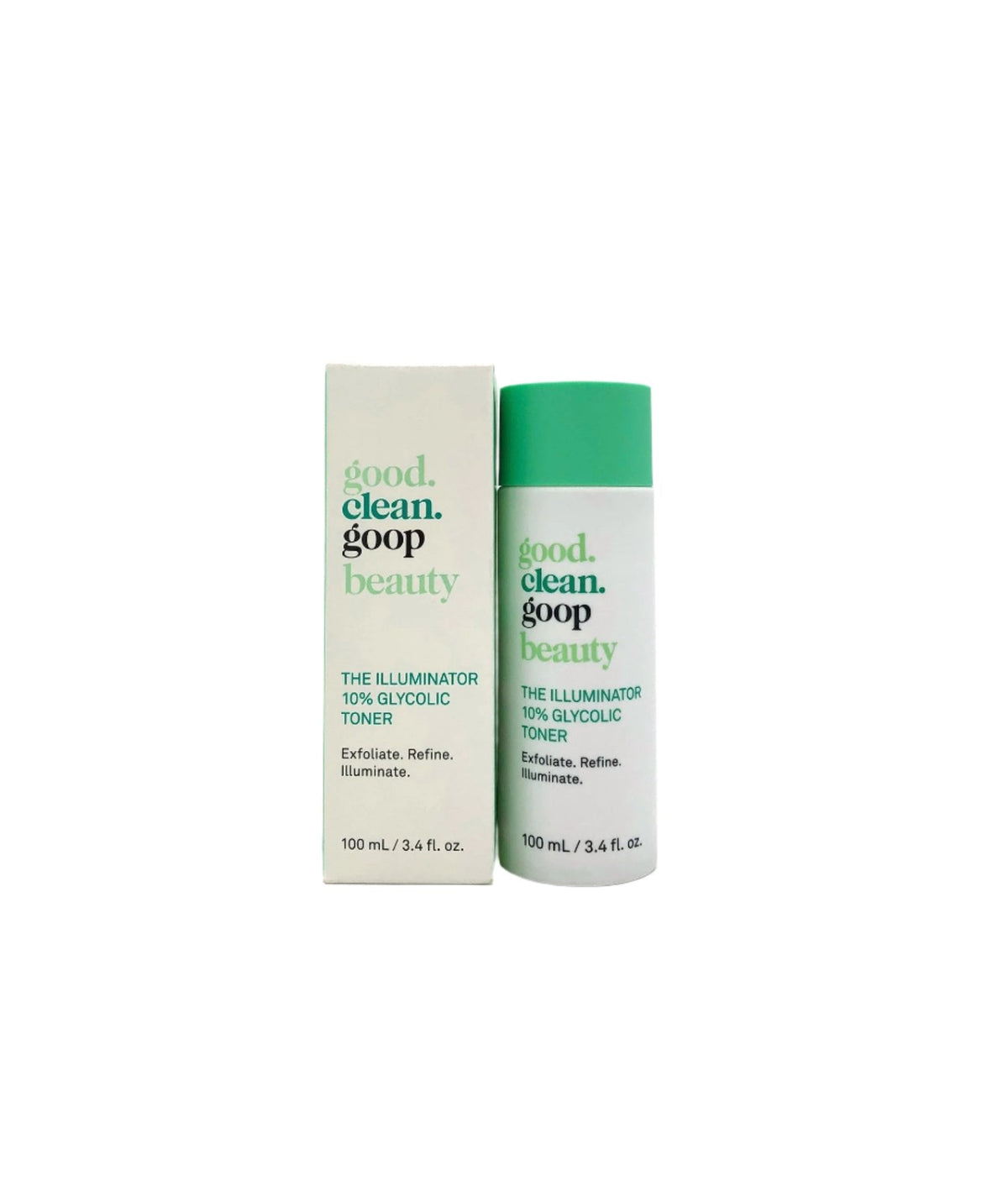 Skin Care Glycolic Toner with AHA & Extracts - Full Size 3.4 fl oz