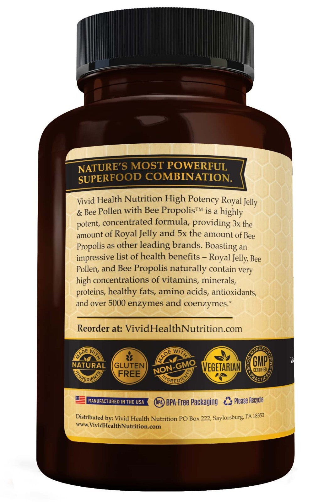 Royal Jelly & Bee Pollen Skin Duo for Acne & Inflammation