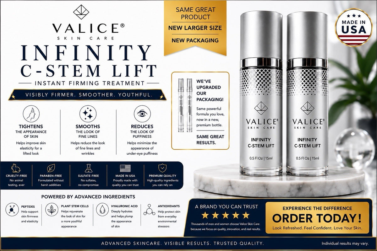 Instant Face Lift Serum with Stem Cell & Peptides - 2 Units Anti-Aging