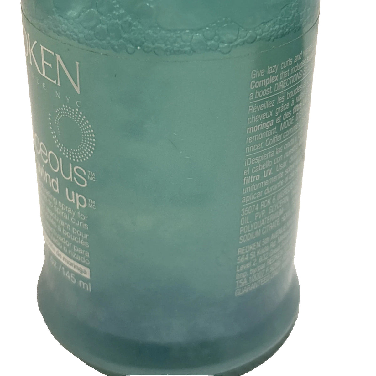 Redken Curvaceous Wind Up Reactivating Hair Spray 5 fl oz - Curl Refresh