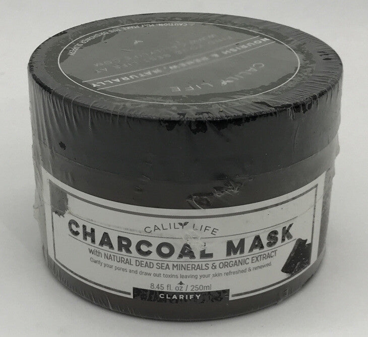 Charcoal Face Mask with Dead Sea Minerals, 8.45 Oz
