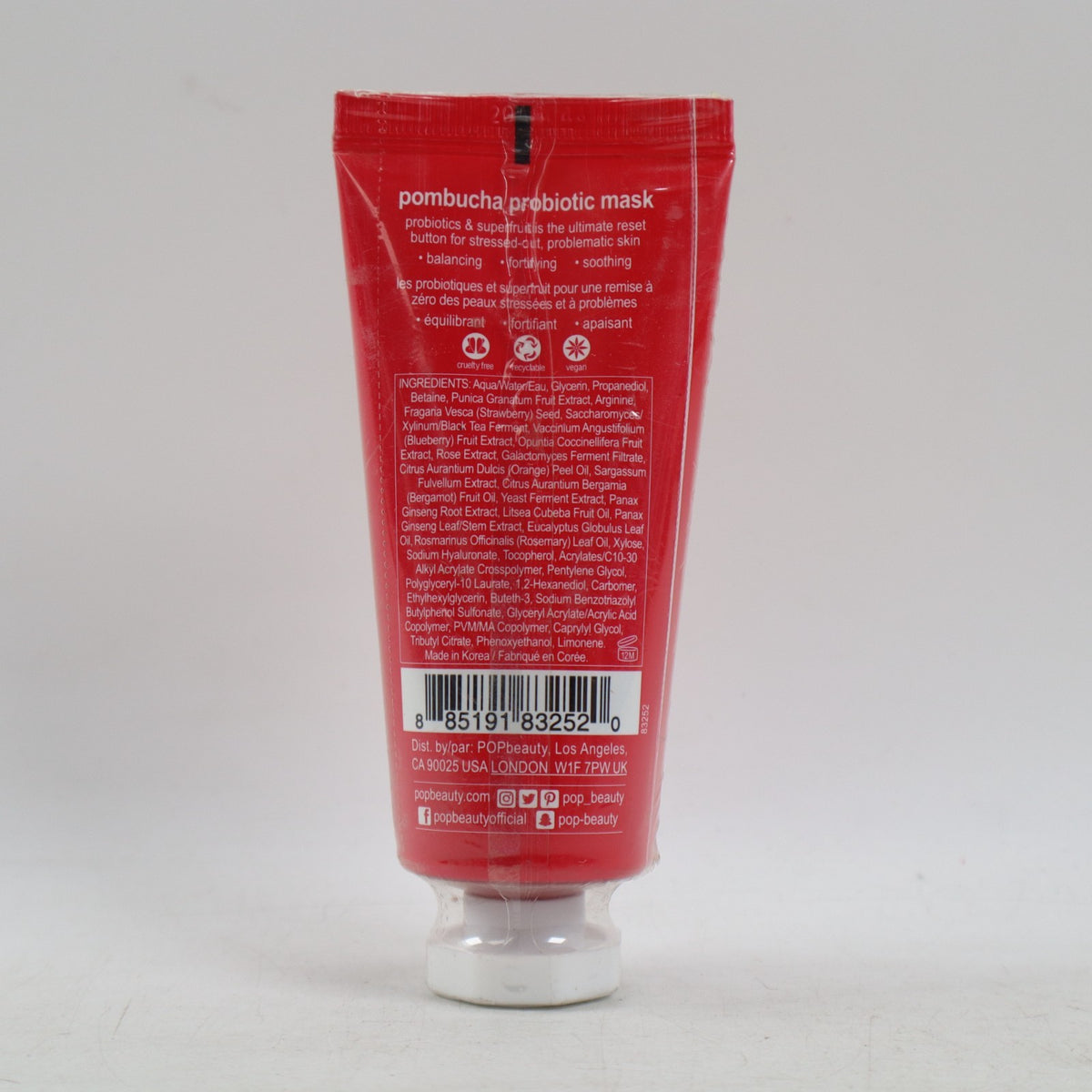 Probiotic Face Mask Set - Balancing Skin Care with 2 Pack, 2 oz Each