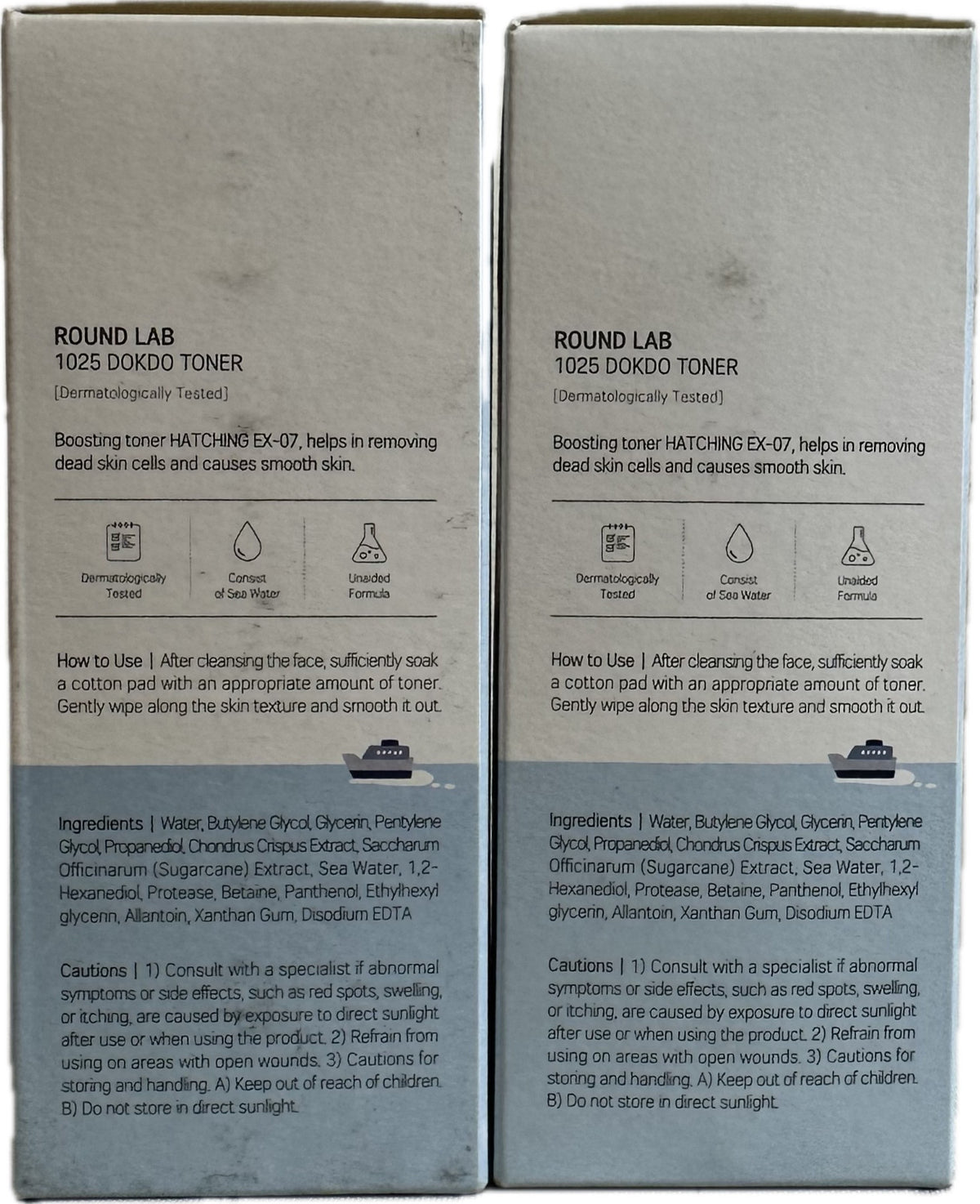 Round Lab 1025 Dokdo Toner 200ml Hydrating Skin Care for Sensitive Skin