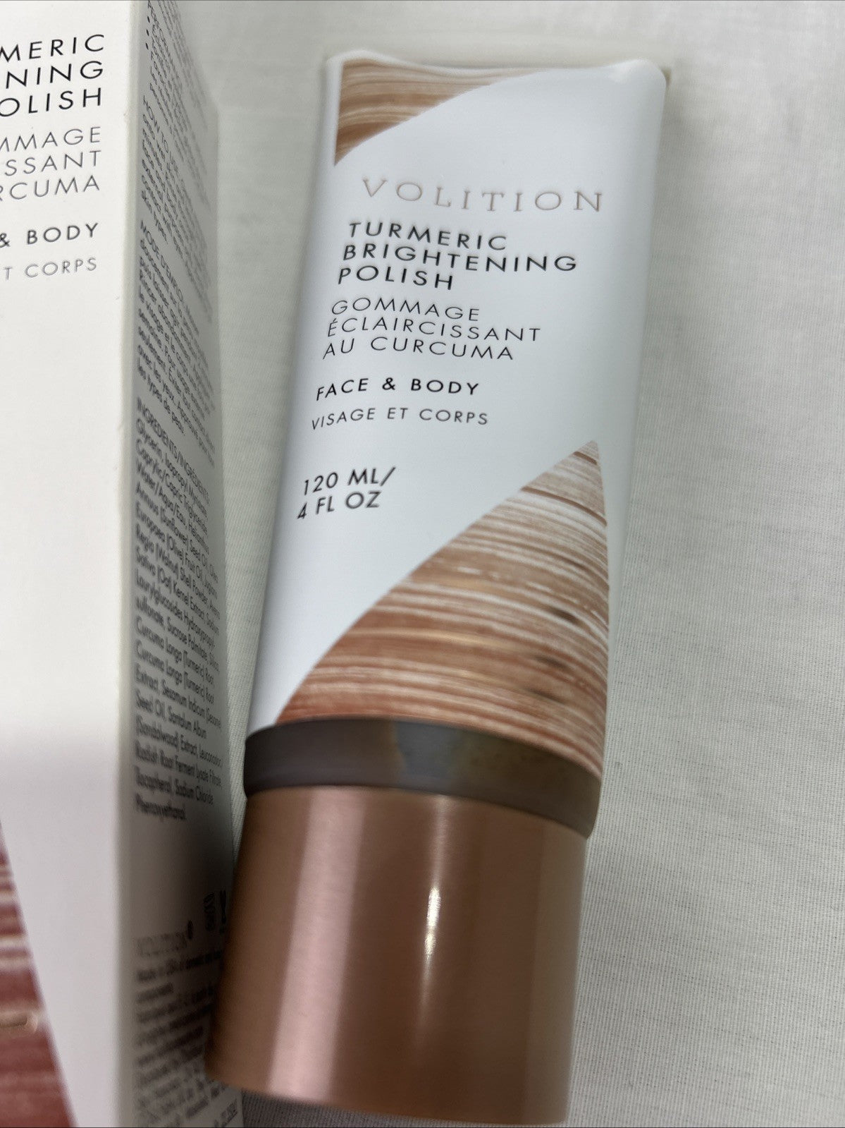 Volition Turmeric Brightening Polish Face & Body 4 fl oz/120 ml Full