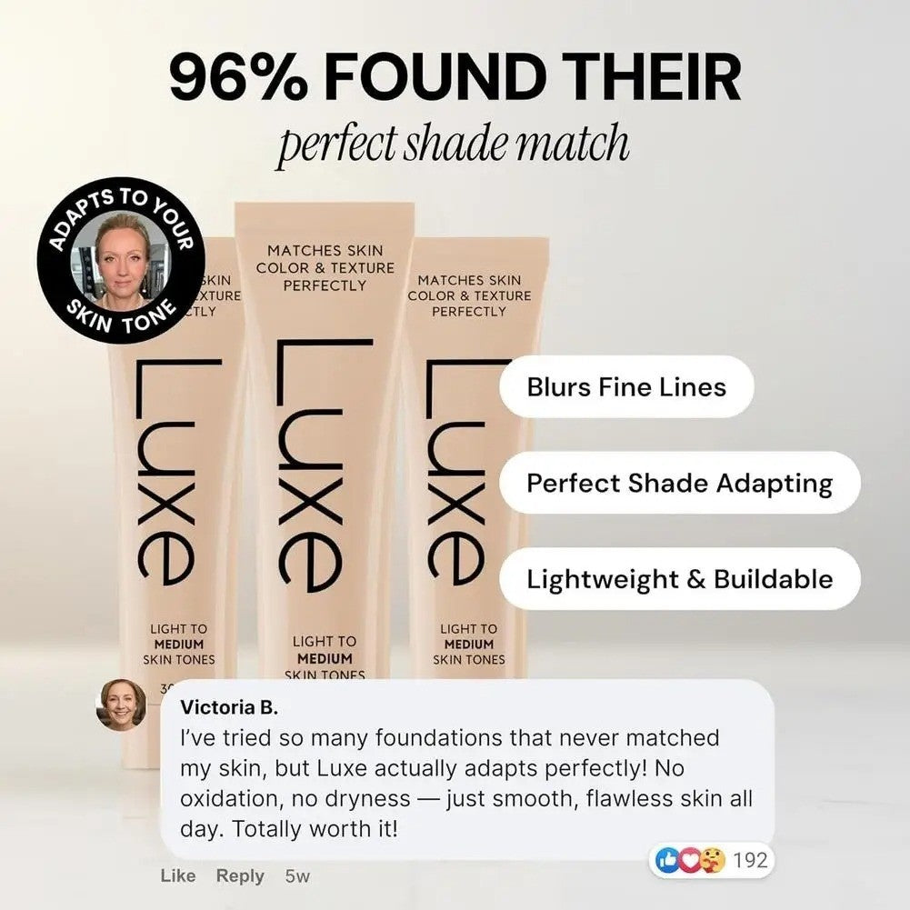 Adaptable Foundation - Medium Shade, 30ml, Color-Changing
