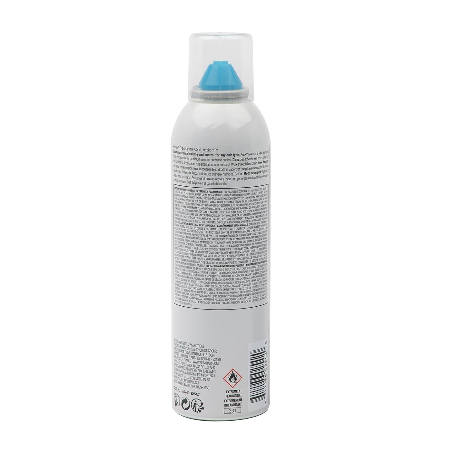 Maximum Volume Hair Mousse for All Hair Types - Lightweight Control & Body