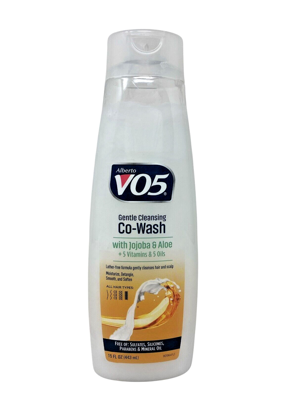 Gentle Hair Co-Wash with Jojoba, Aloe, Vitamins & Oils - 3 Pack 15oz