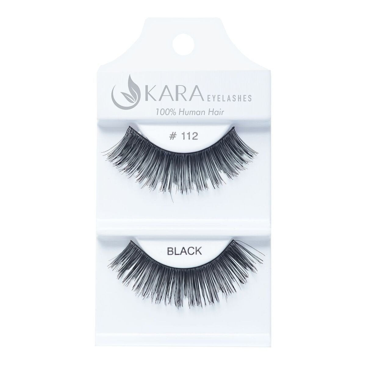 6 Pairs 100% Human Hair False Eyelashes - Kara Assorted Styles