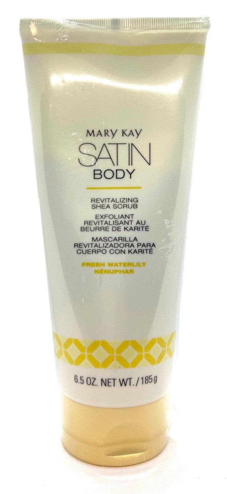 MARY KAY SATIN BODY~FRESH WATERLILY~REVITALIZING SHEA SCRUB~LIMITED