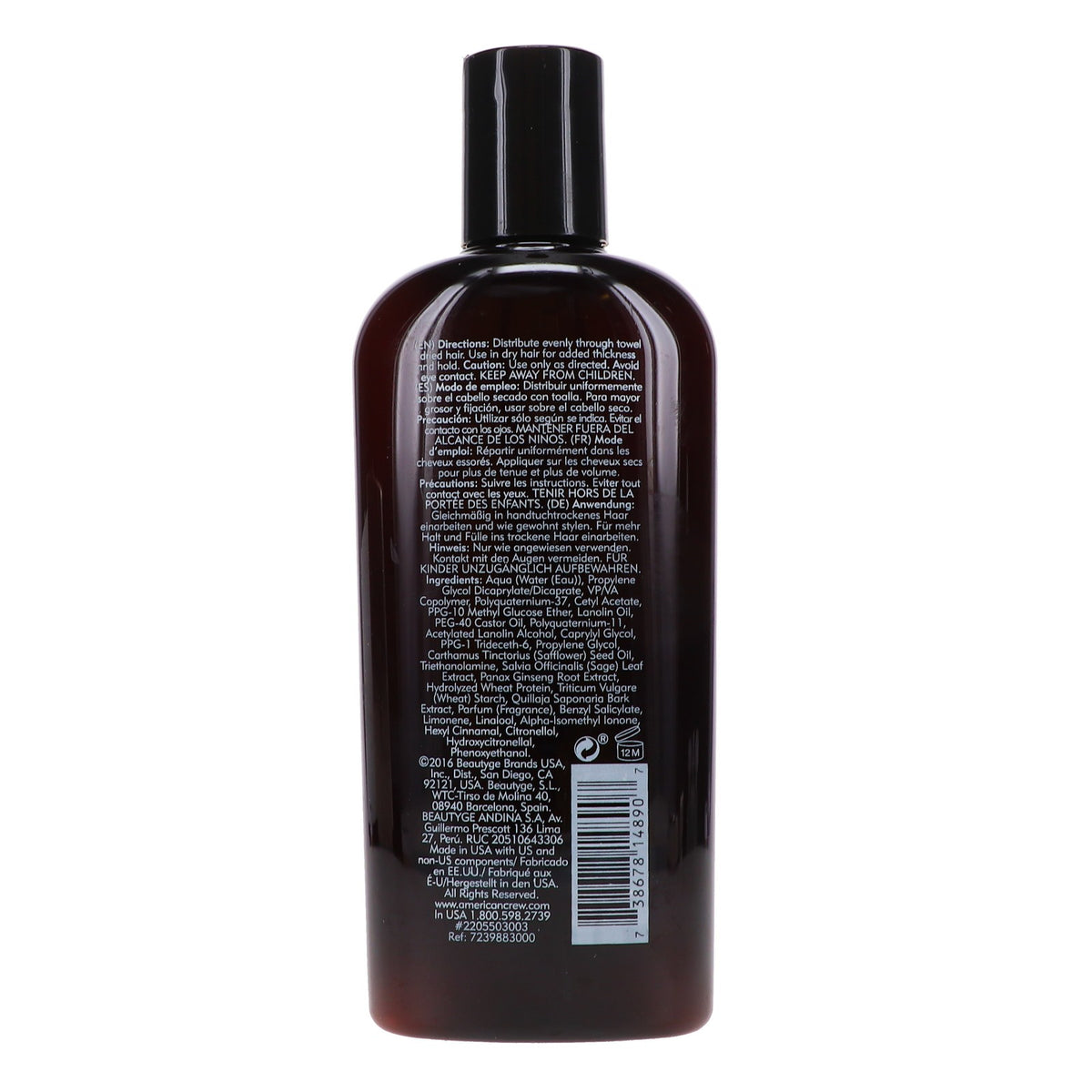 Men's Light Hold Texture Lotion 8.4 oz for Thicker, Fuller Hair
