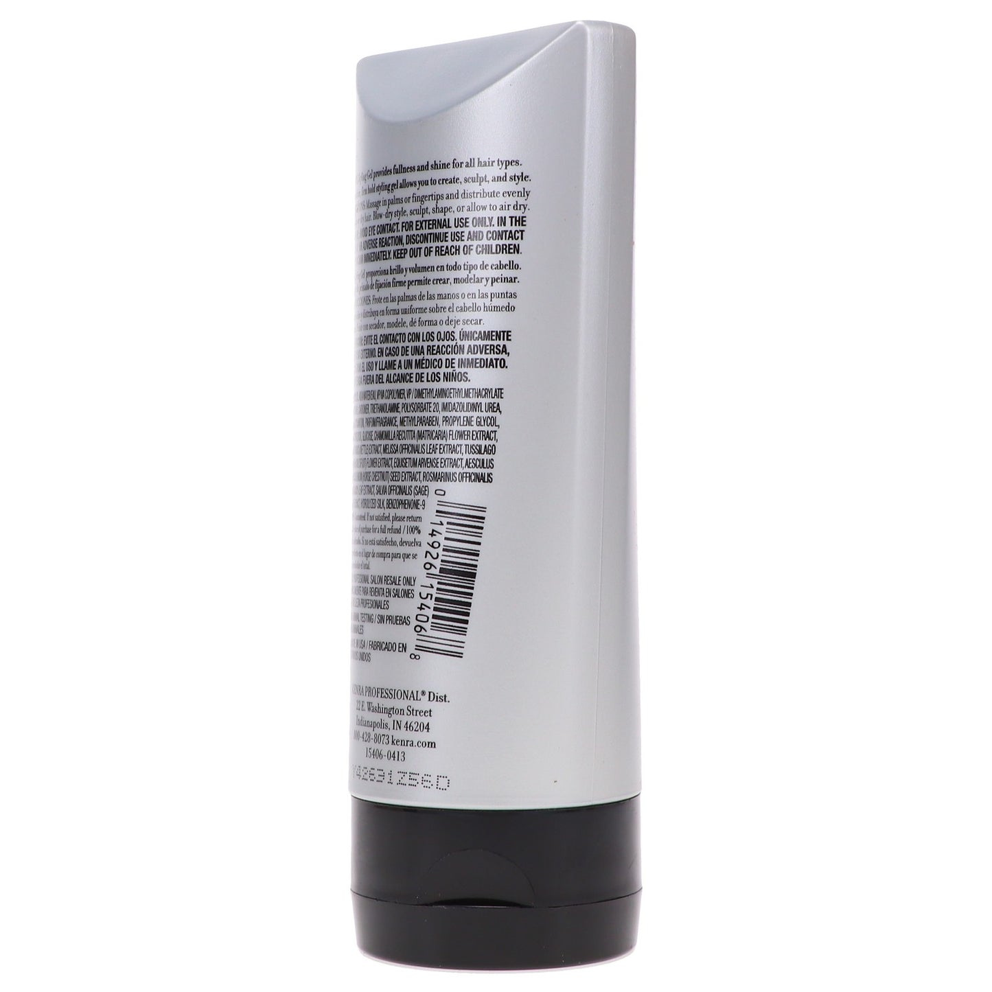 Hair Gel for Styling - Alcohol-Free, Shine & Hold - 6 oz