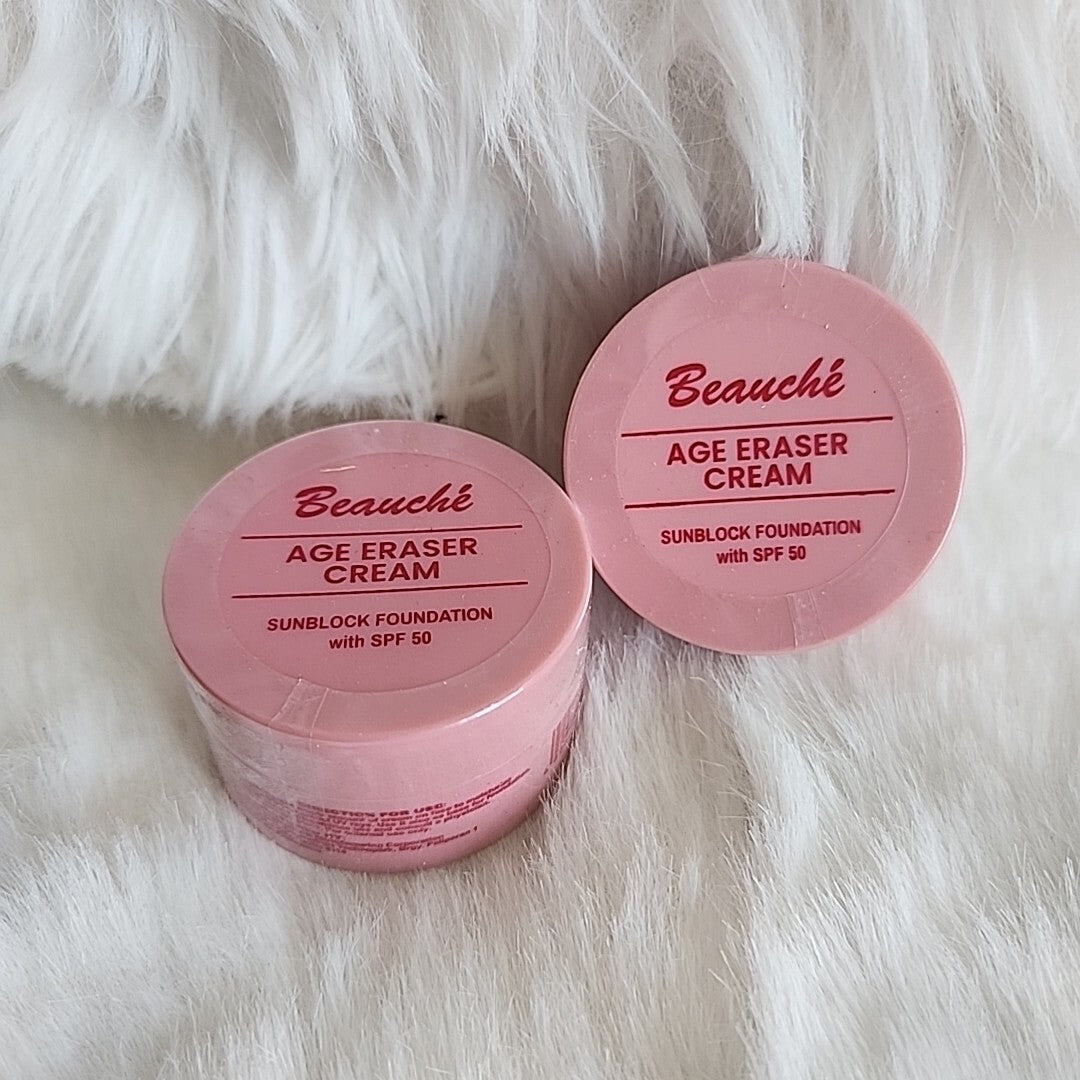 Beauche Age Eraser Cream 10g Pack of 2 Skin Brightening & Blemish Removal