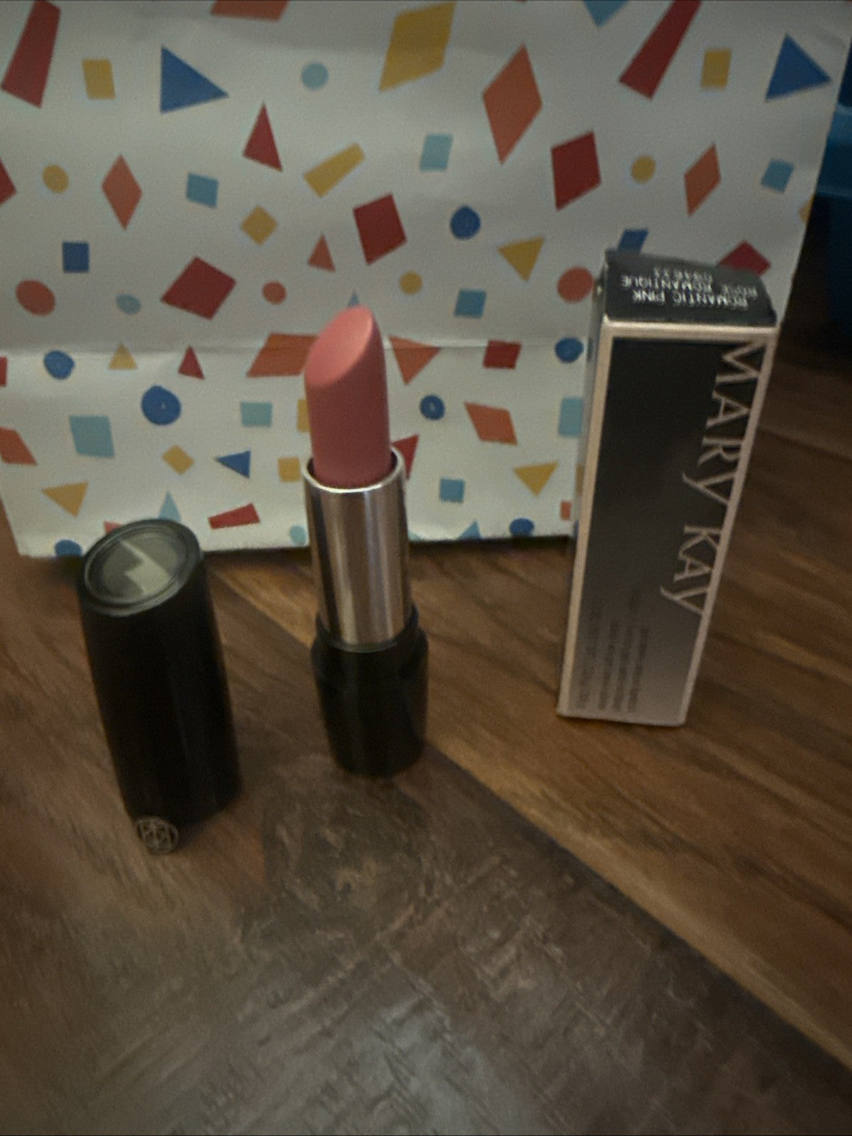 Mary Kay Gel Semi Shine Lipstick Romantic Pink - Moisturizing Lip Color