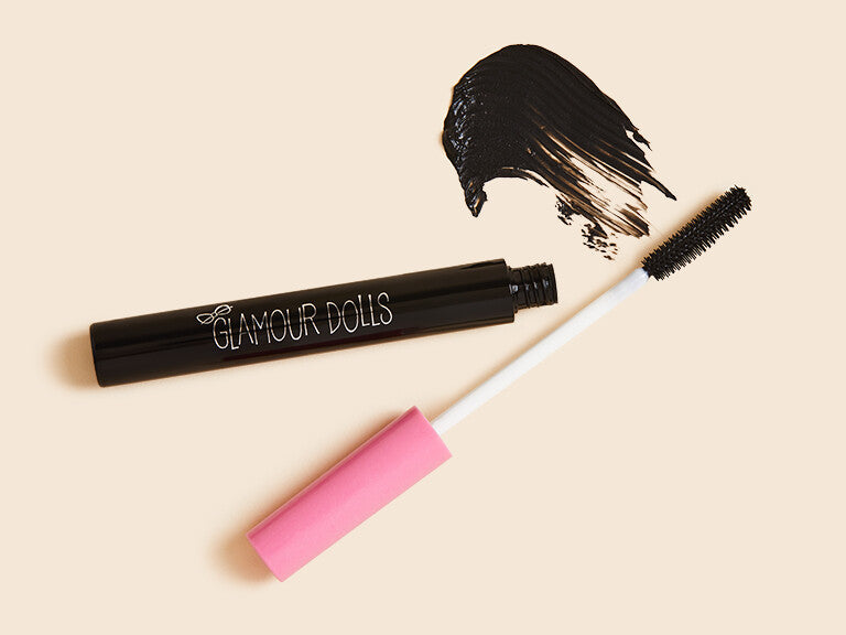 Vegan Cruelty-Free Black Mascara for Lengthening and Thickening