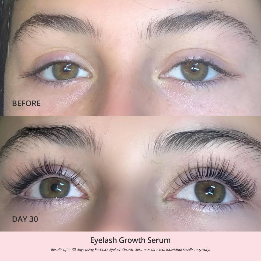 Eyelash Growth Serum - Prostaglandin-Free Lash & Brow Enhancer, Natural Formula