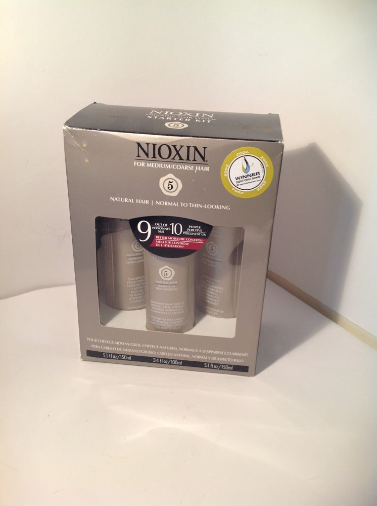 Nioxin Thinning Hair System Set For Medium Coarse Chemically Enhanced