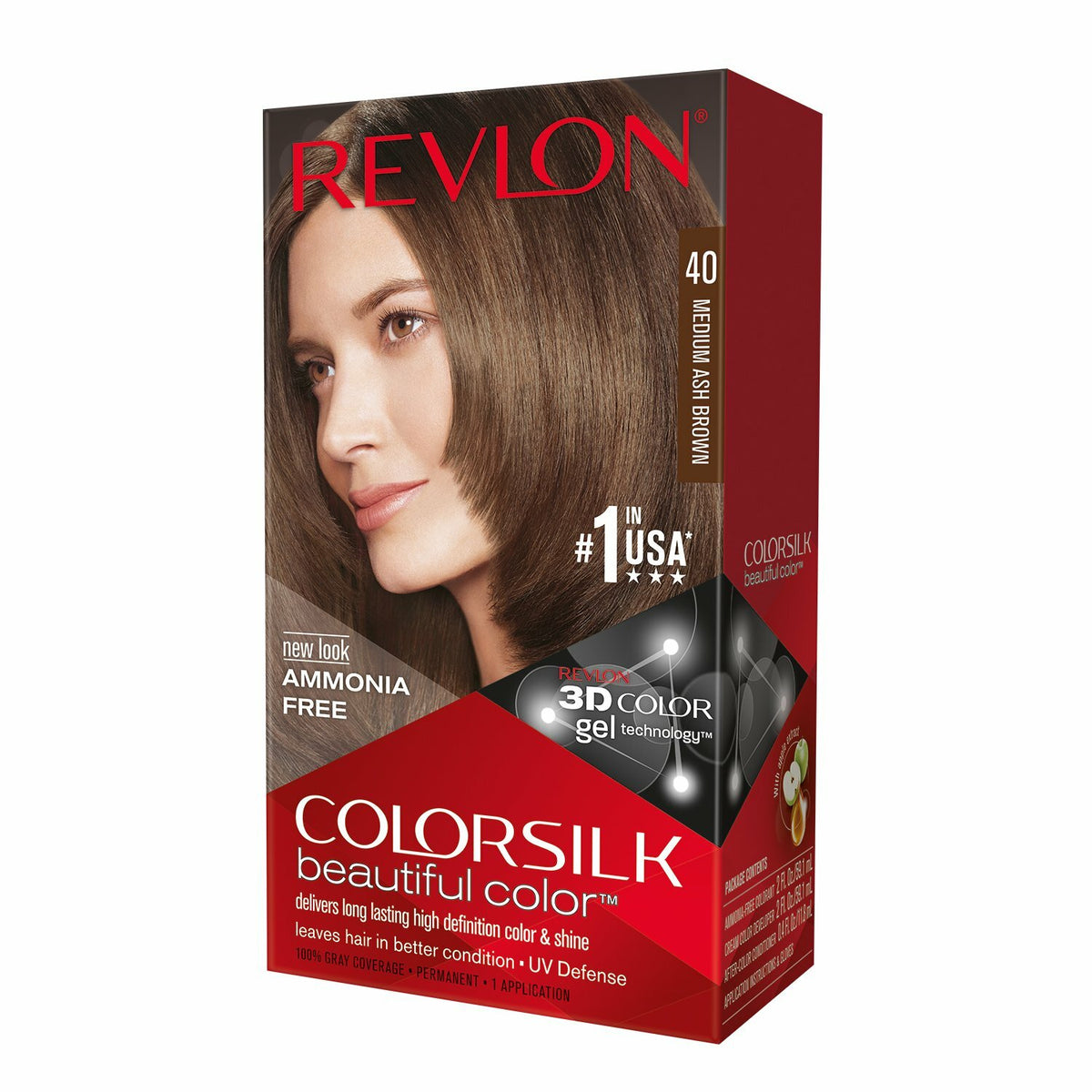 Permanent Hair Color - Ammonia Free Formula, Pack of 12