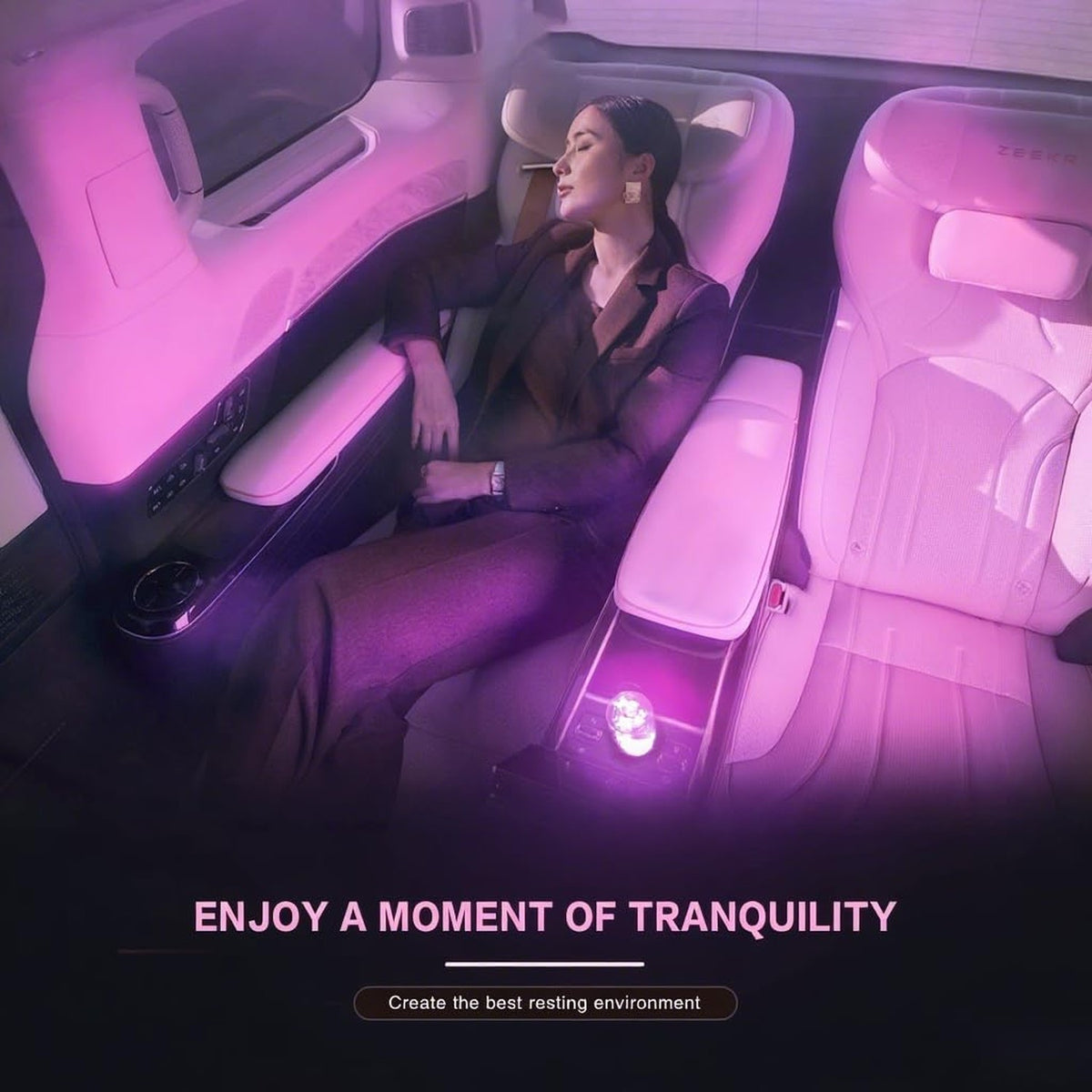 USB Touch Control LED Ambient Light with 4 Modes for Home & Car Decor