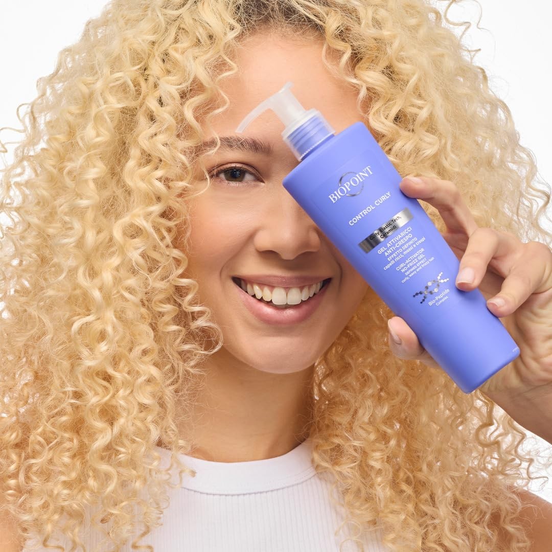 Anti Frizz Curl Defining Hair Gel for Curly & Wavy Hair - Protects & Shapes Curls