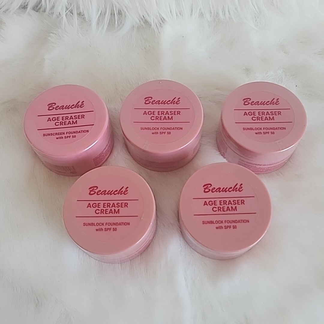 5 Pack Age Eraser Face Creams - Anti-Aging Skin Care for Youthful Skin