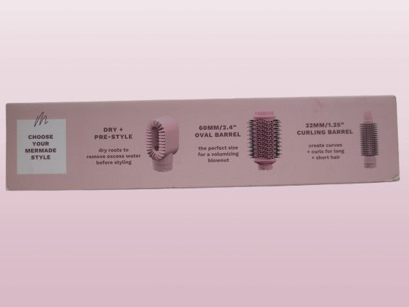 Interchangeable Hair Blow Dry Brush - Pink, MH6001