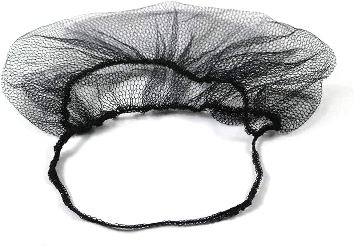 Disposable Honeycomb Beard Nets - Breathable Food Service Cover, 200 Pack