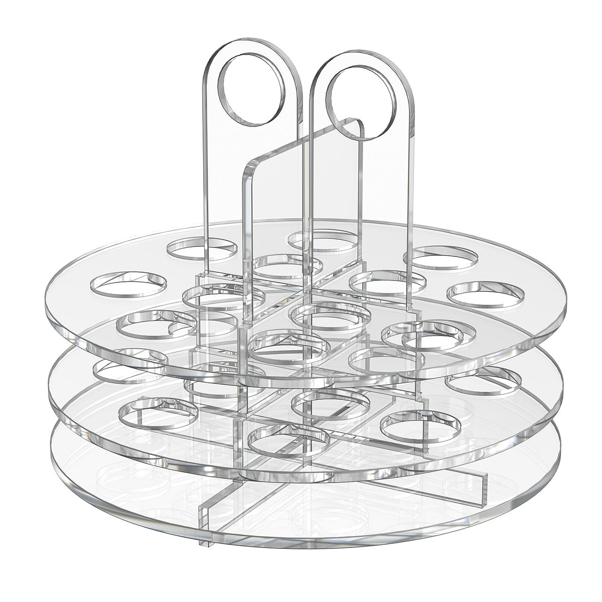 12 Slot Clear Acrylic Lipstick Organizer Makeup Storage Display