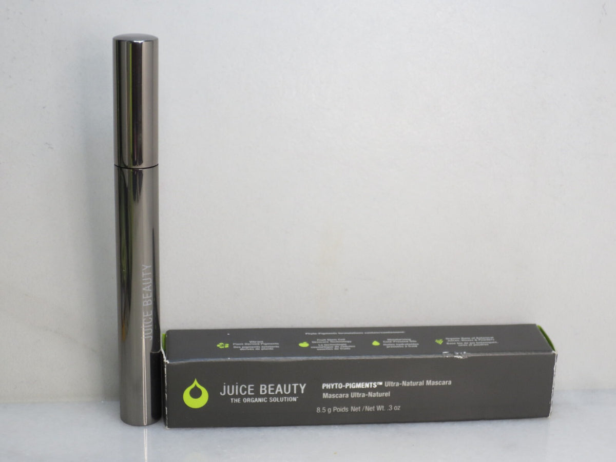 Natural Black Mascara - Phyto Pigment Ultra-Natural, 0.3 oz, Pack of 2