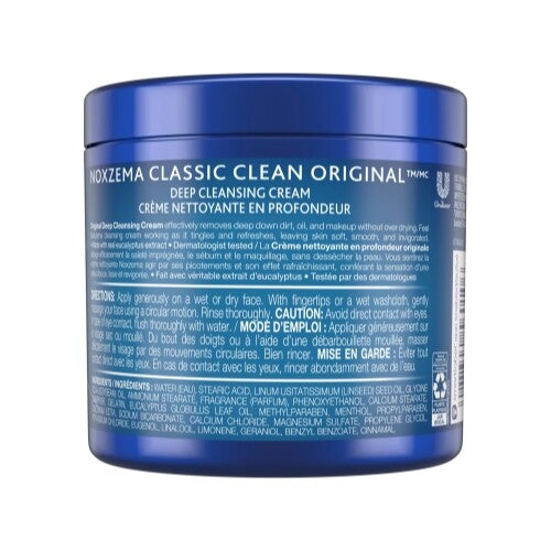 3 Pack Noxzema Deep Cleansing Cream 12Oz for Face & Skin