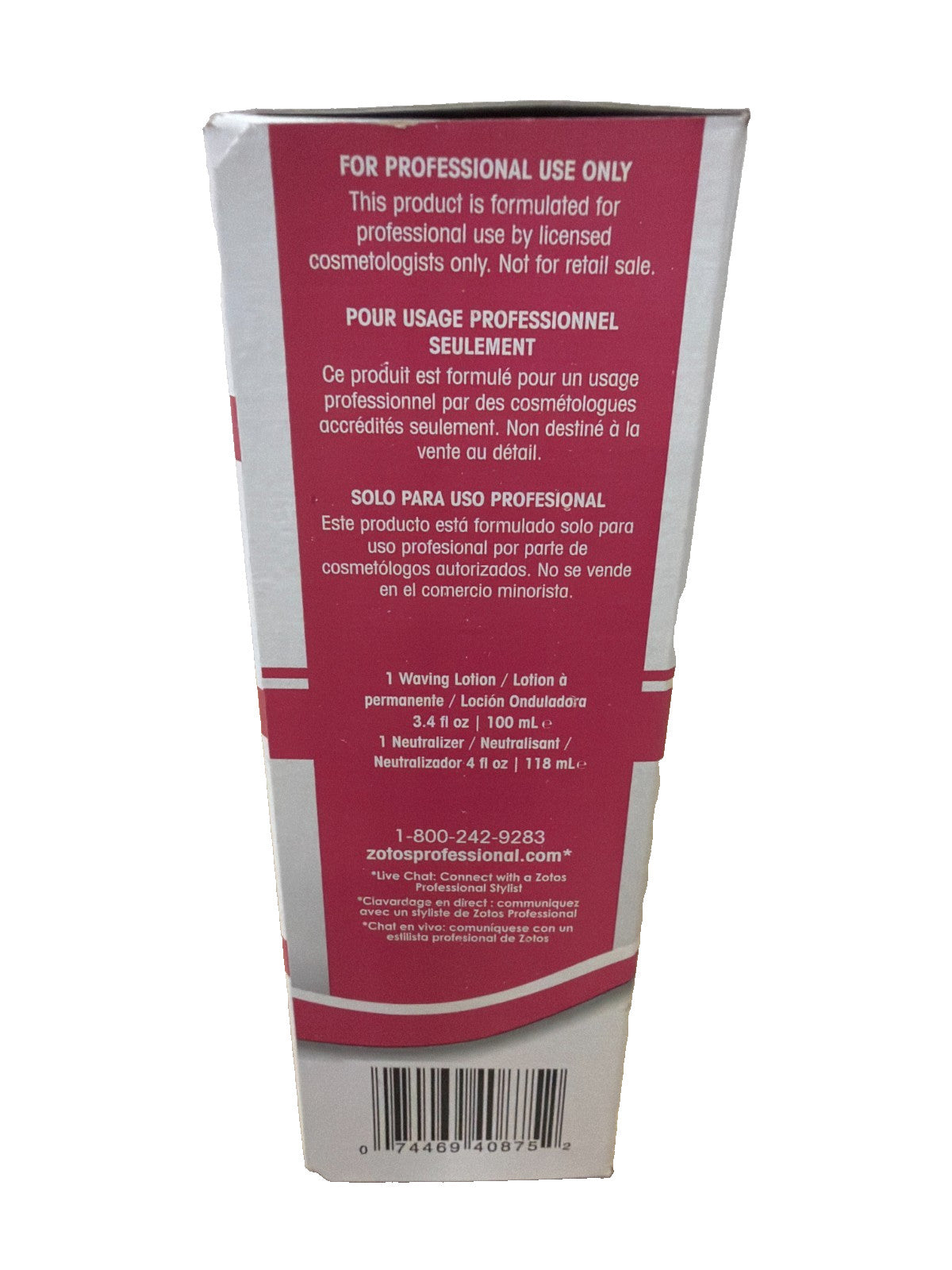 Tinted Hair Perm Kit with Firm Curl & Color-Safe Formula for Tinted Hair