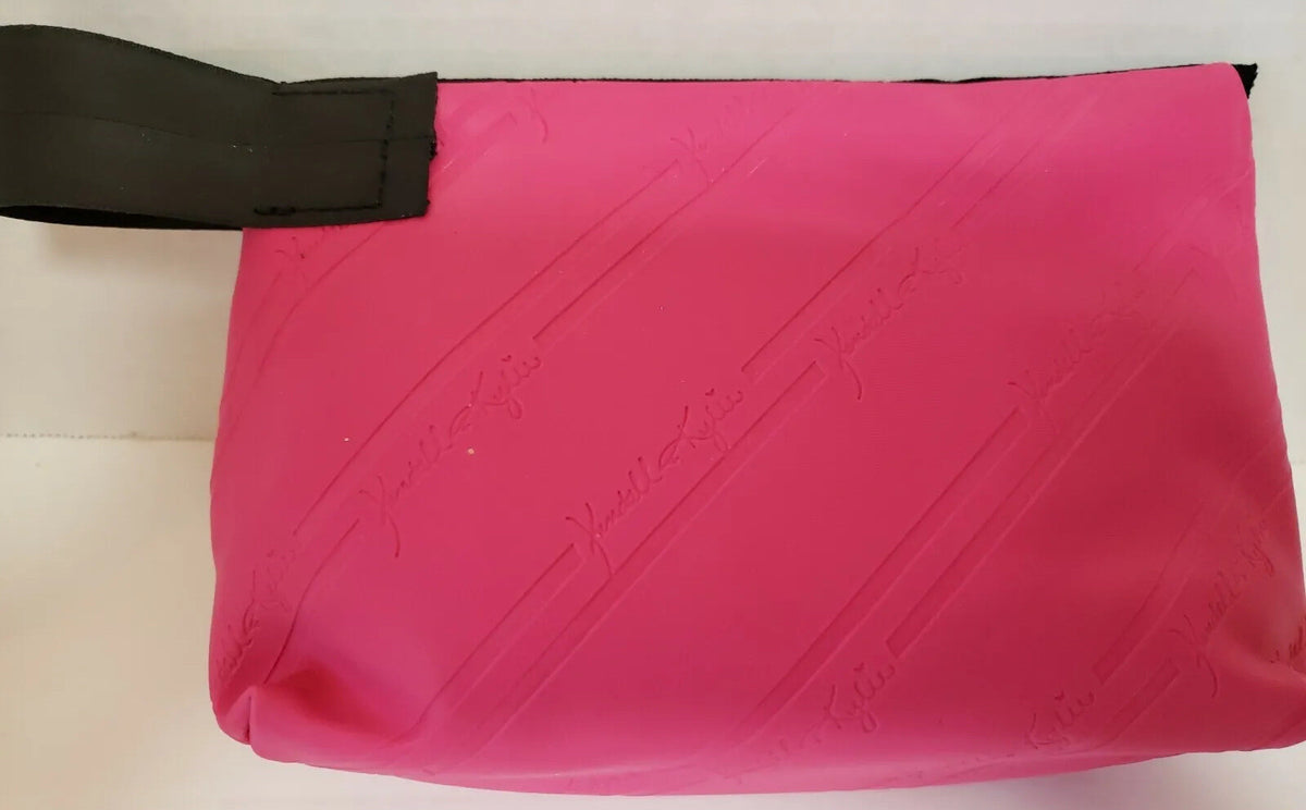 Pink Cosmetic Bag 7x5 Makeup Organizer Travel Toiletry Pouch