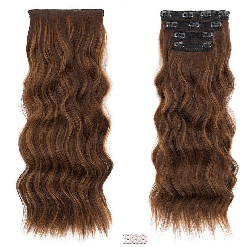 Double Weft Clip-In Human Hair Extensions Full Head - Multiple Colors & Lengths
