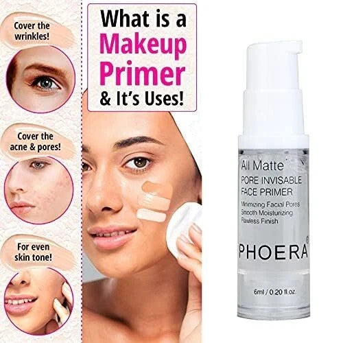 No Filter Poreless Makeup Primer 2 Pack - Anti-Aging & Oil Control