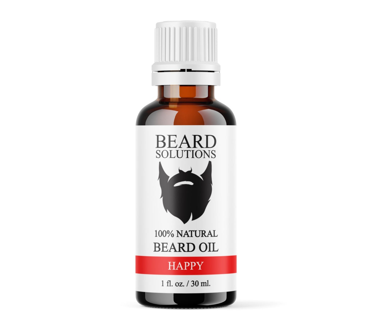 Natural Beard Oil with Essential Oils for Growth & Nourishment - 1 oz