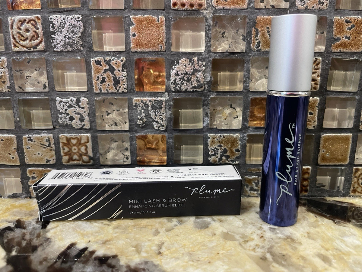 Bundle of 2 Lash & Brow Enhancing Serums - Mini 3ml Eyelash and Eyebrow Growth Treatment