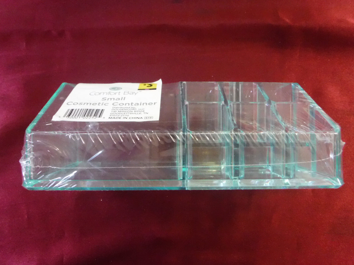9 Slot Plastic Desk Organizer for Cosmetics and Makeup Storage