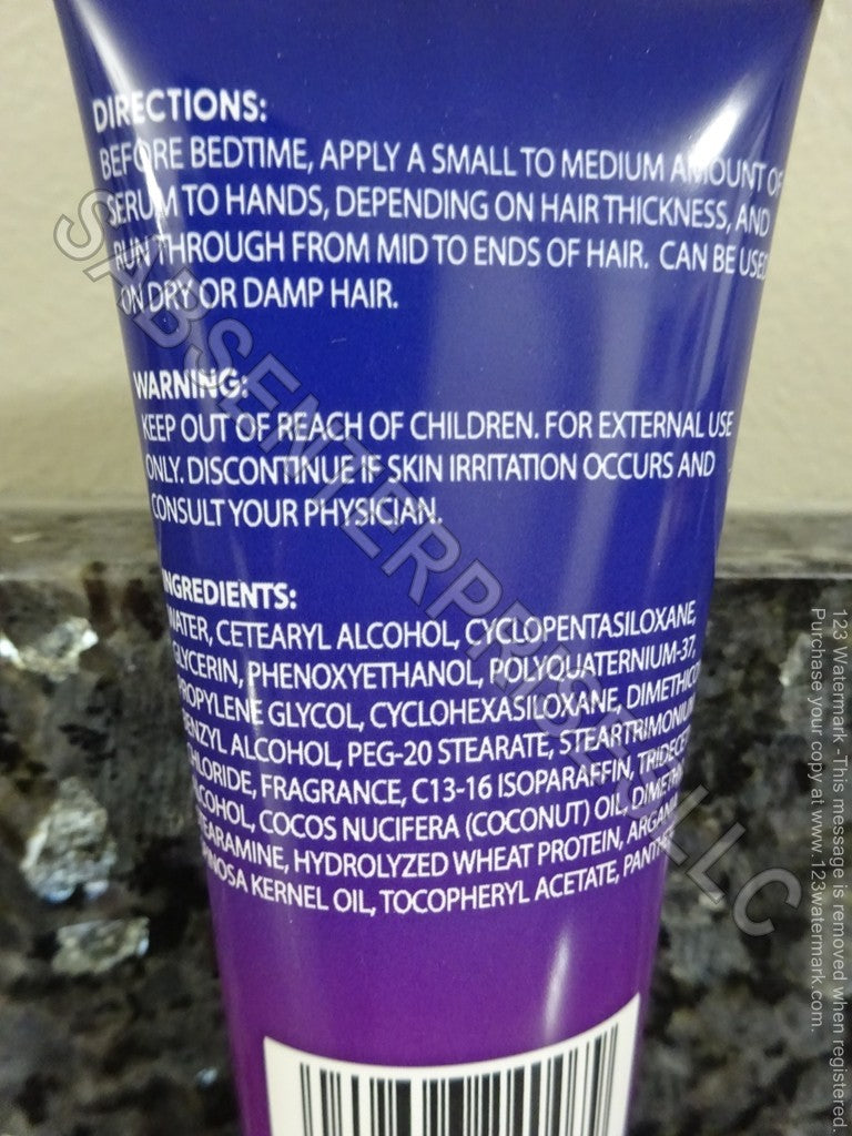 Night Time Hair Serum - Hydrating Overnight Treatment for Hair - 4 FL oz