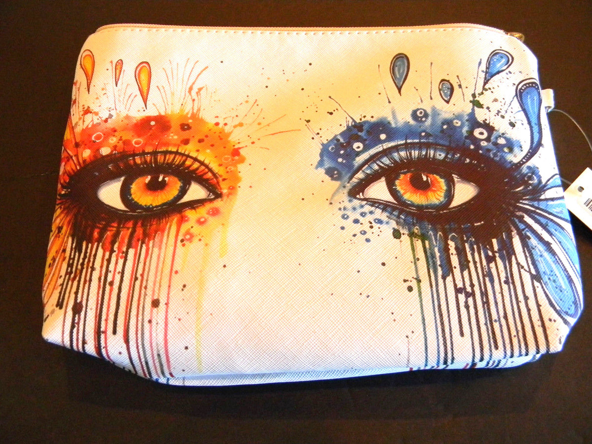 3-Piece Travel Cosmetic Bag Set with Purse & Pouch - Women's Toiletry Organizer